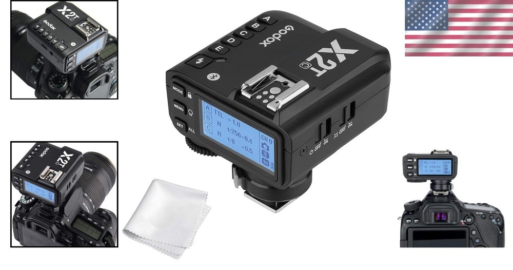 TTL Wireless Flash Trigger for Canon, Bluetooth Connection