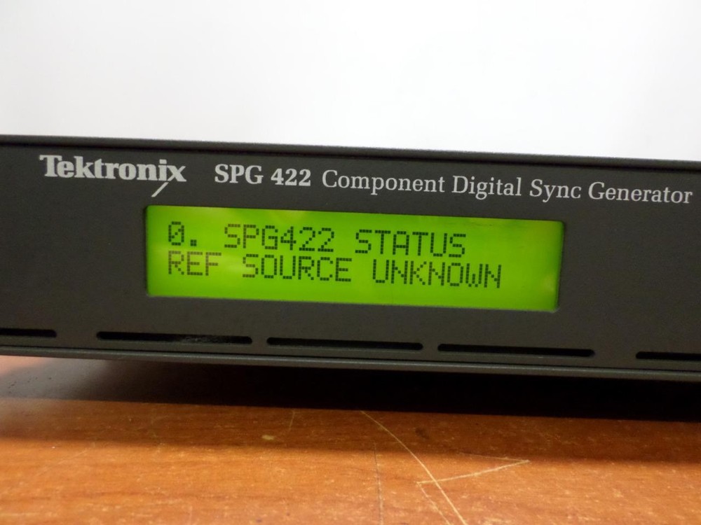Tektronix SPG 422 Component Digital Sync Generator