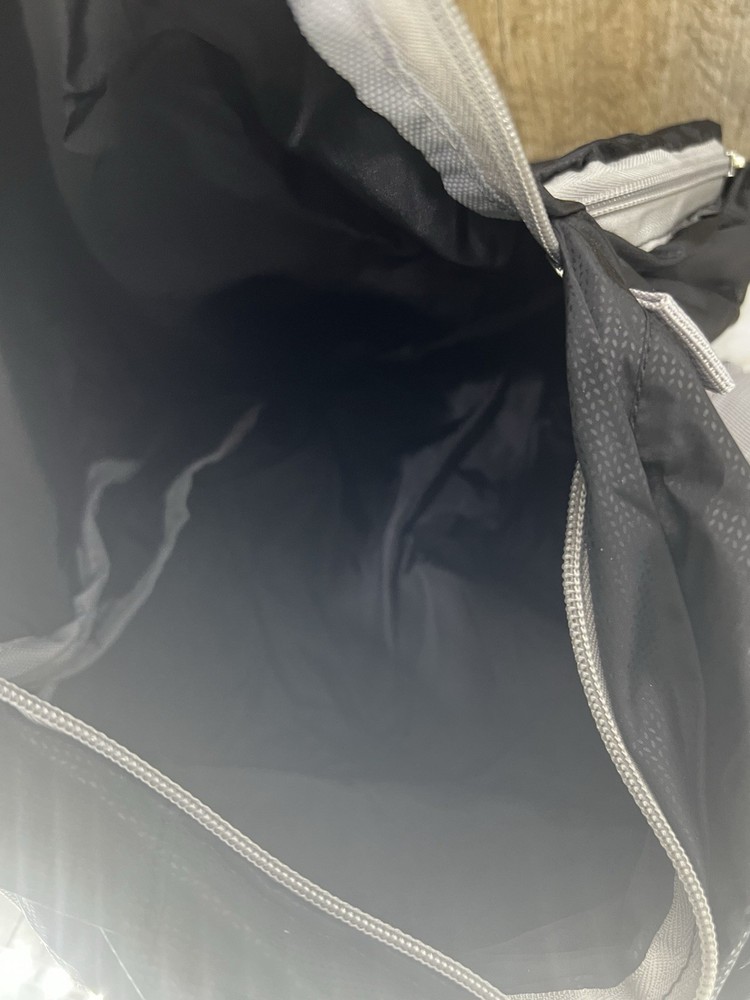 Backpack Packable Foldable Travel Bag Black Nylon MINT Extra Storage