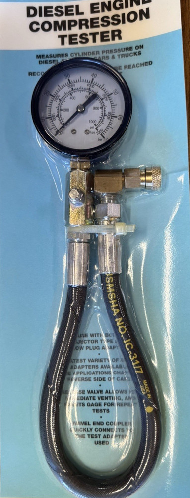 Diesel Engine Compression Test Kit SG Tool Aid 34700