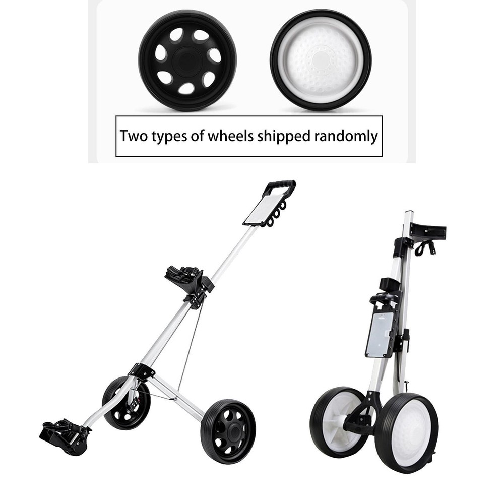 Golf Pull Push Cart Outdoor Folding Compact Multifunctional Golf Bag Cart