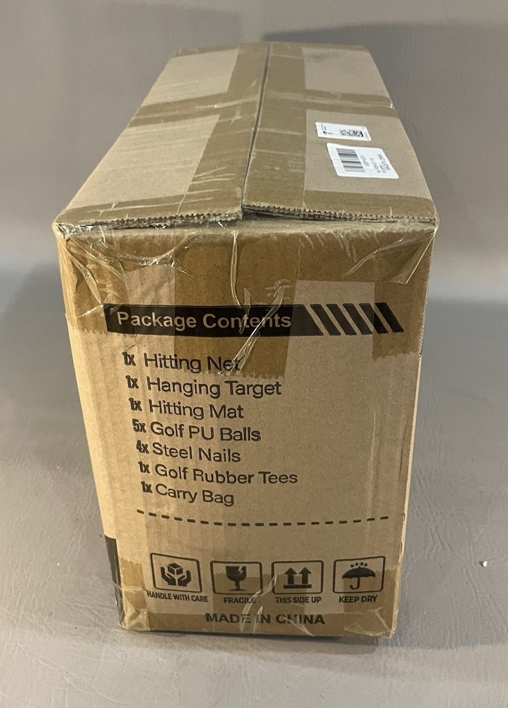 Golf Practice Net With Hanging Target New In Box