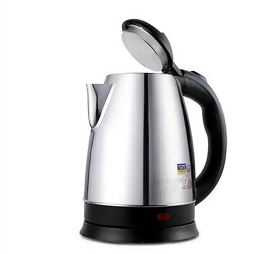 2L Stainless Steel Electric Kettle Fast Boiling Hot Water Heater EU plug