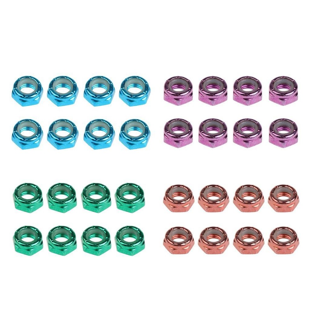 8pcs Heavy Duty Axle Nuts Kingpin Nuts Replacement for