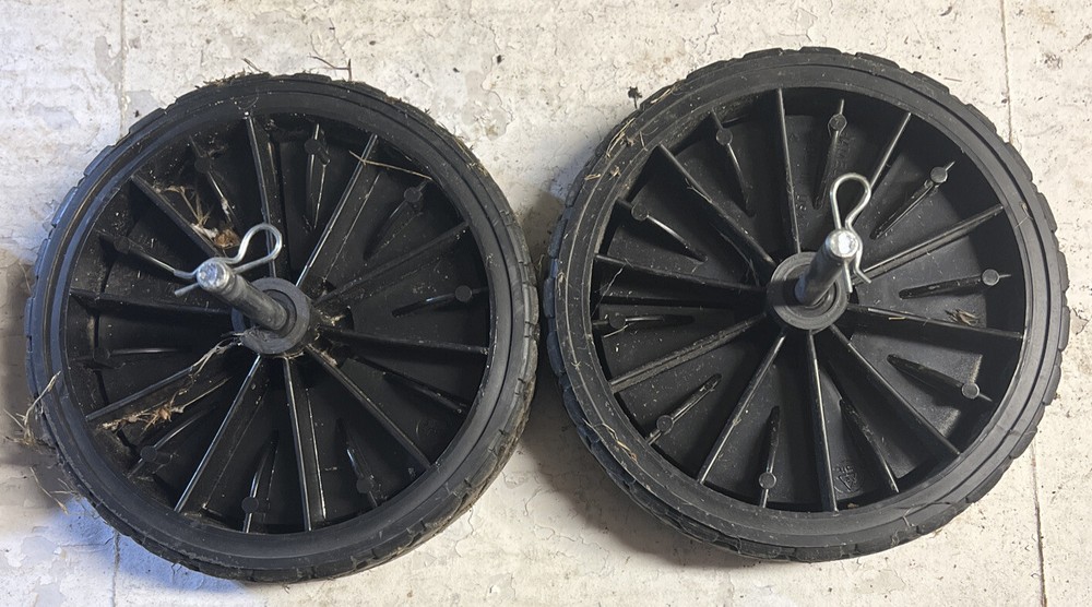Weed Eater Power Edge Model PE550 22cc Wheels with Axles Bin W