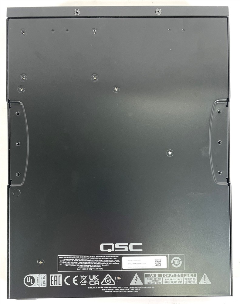 Open Box QSC Q-SYS Core Nano Network I/O Processor