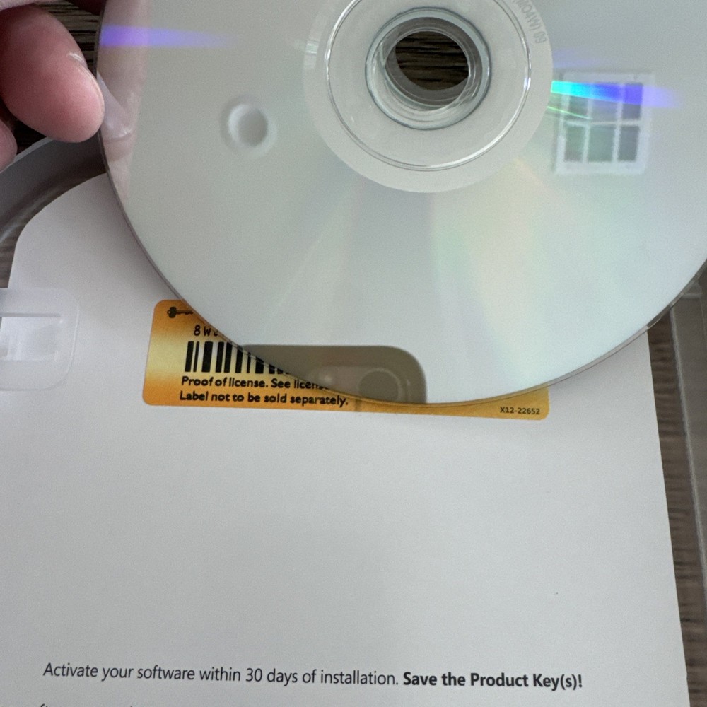 Microsoft Windows 7 Home Premium Upgrade 32 & 64 Bit DVDs MS Windows With Key