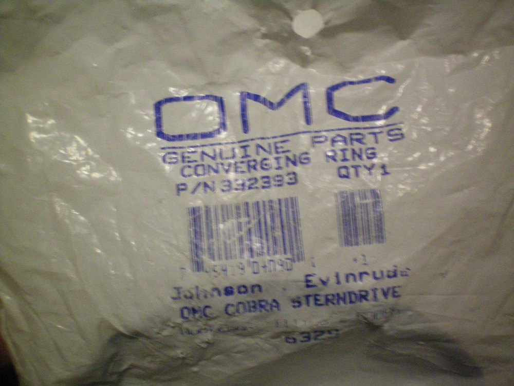 EVINRUDE/JOHNSON/OMC #332393 CONVERGING RING, FREE FREIGHT
