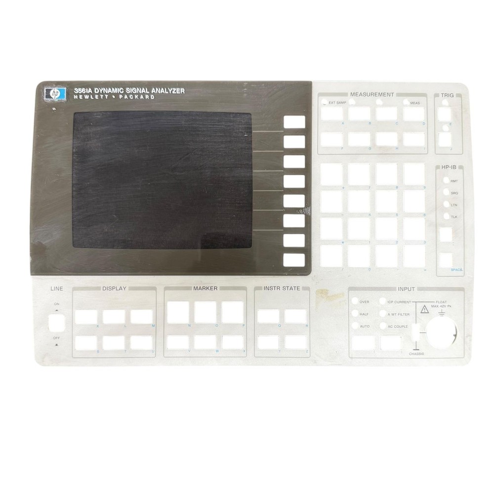 HP 3561A Dynamic Signal Analyzer Front Panel