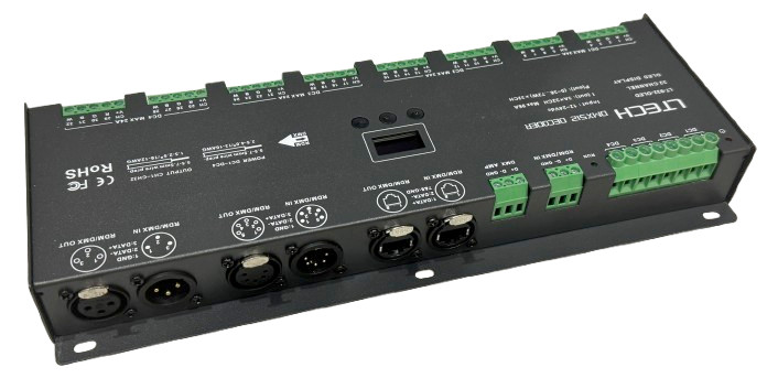 32CH LT-932-OLED DMX/RDM LED Color Decoder - [ 1 Year Warranty]