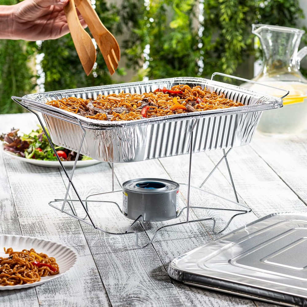Comfy Package [30 Count] Aluminum Foil Pans Half Size Deep Steam Table Pans