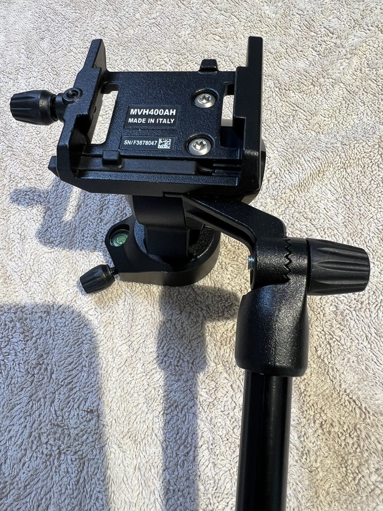 Manfrotto MVH400AHUS Fluid Head - Black