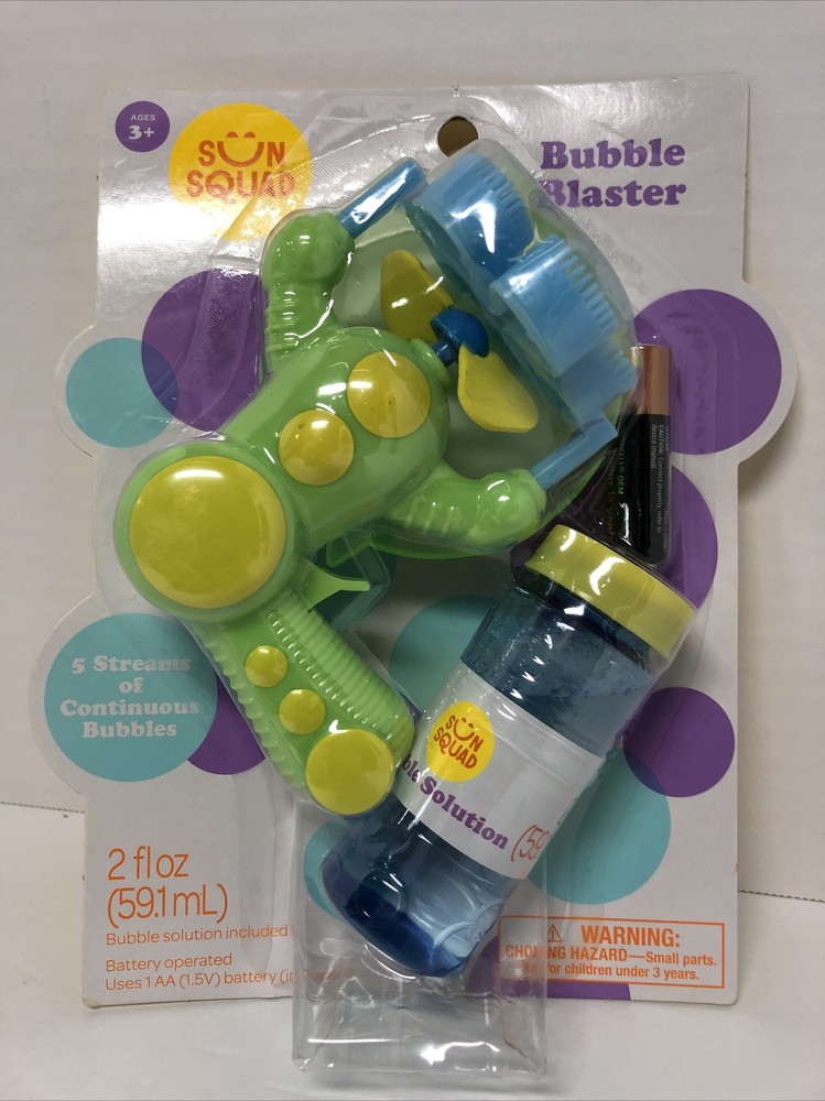 Bubble Blaster with 5 Streams of Continuous Bubbles
