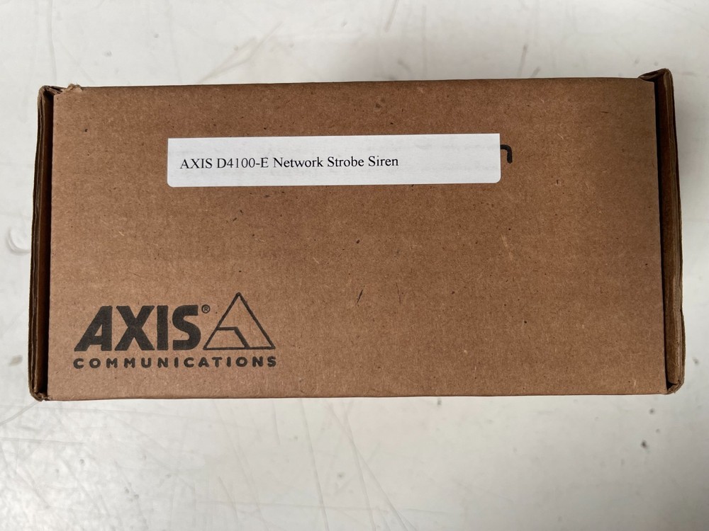 Axis D4100-E Network Strobe Siren (01942-001)