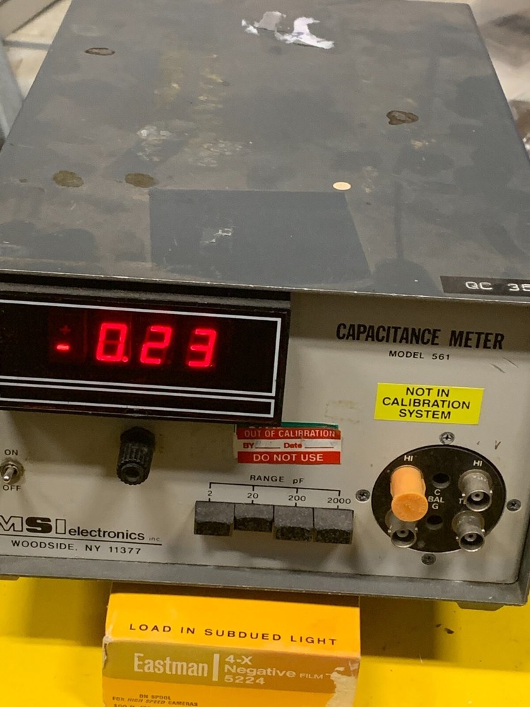 MSI Electronics Model 561 Capacitance Meter