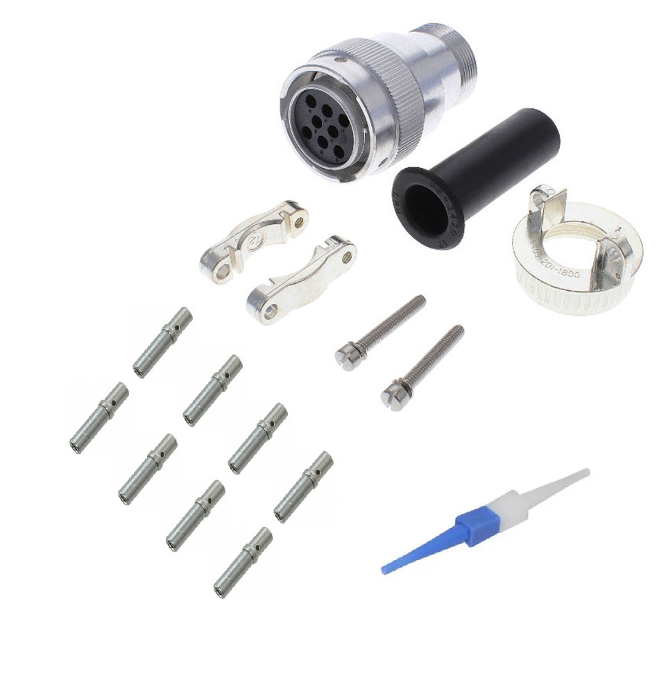Skid Steer Auxiliary Connector Kit - 8 Position Attachment Side
