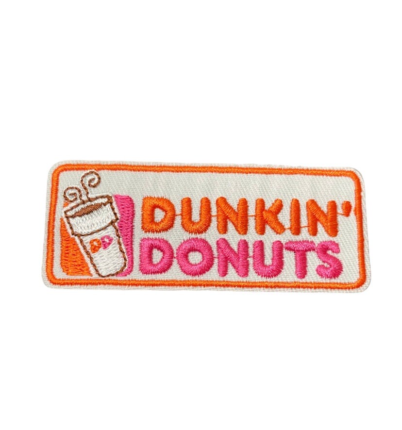 Donuts Donut Coffee Patch, Iron On/Sew On