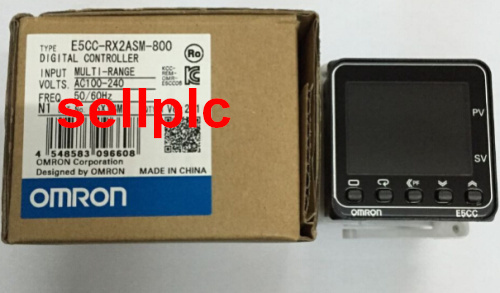 New Omron Temperature Controller E5CC-RX2ASM-800 100-240 VAC