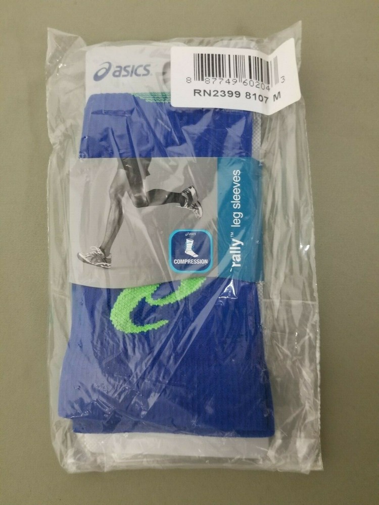 New Asics Compression Rally Leg Sleeves.