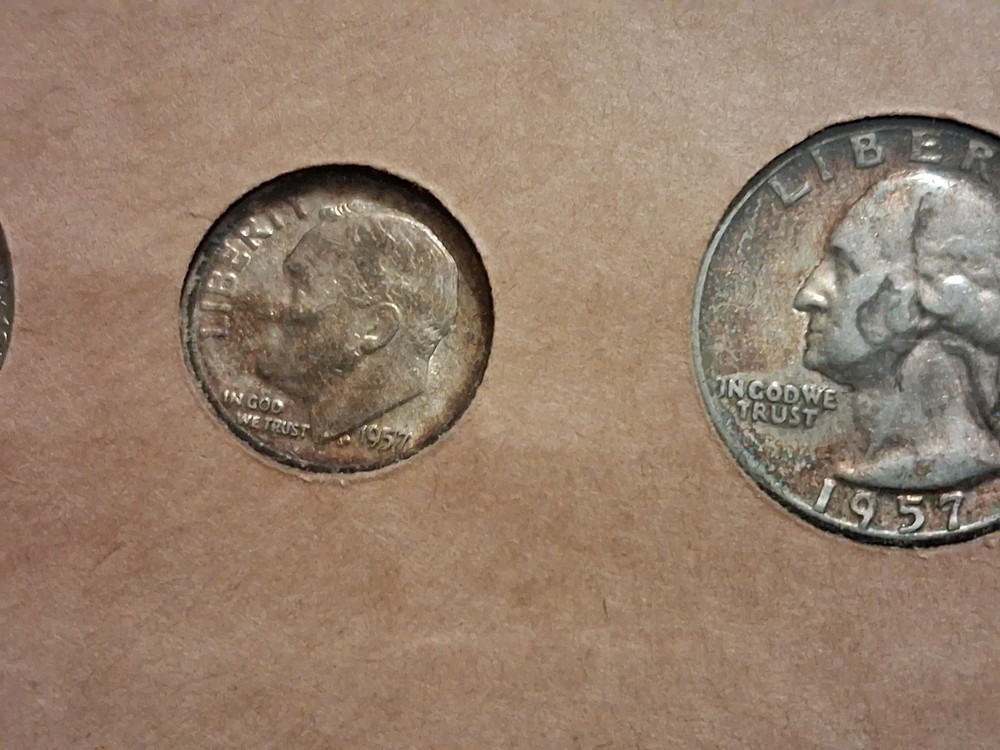 1957 mint set p And d