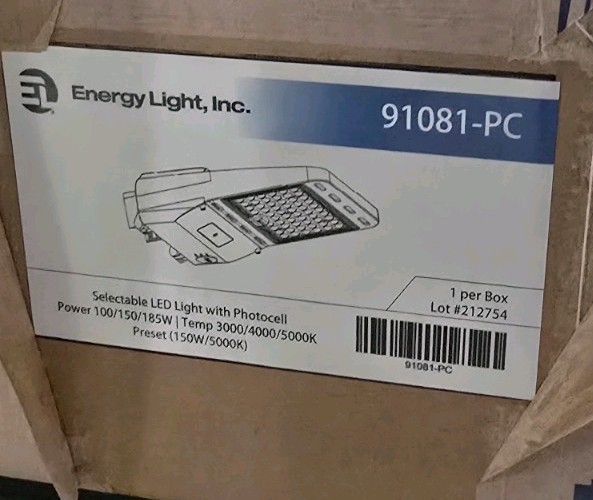 Selectable Led Light With Photocell