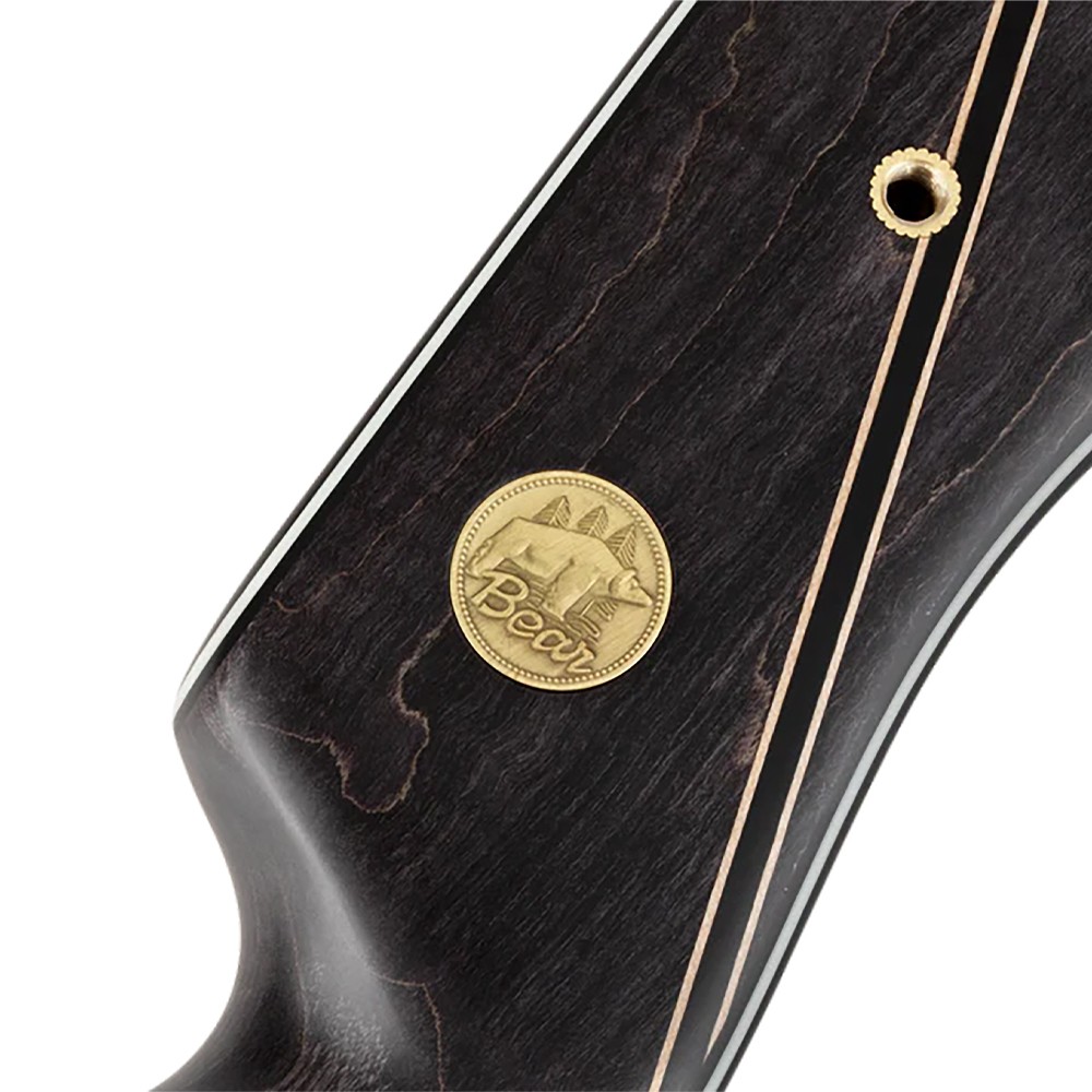 Bear Archery Take Down A Riser Bow, Black Maple, Black Stripe (ATD20BMAL)