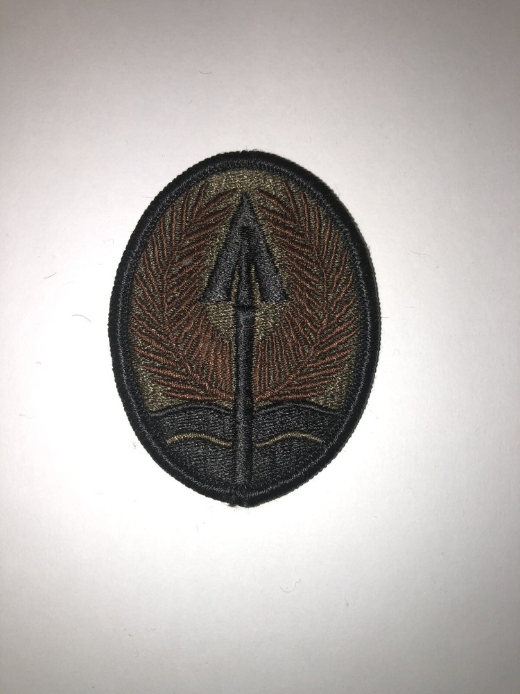 Multinational Forces - Iraq Subdued U.S. Army Shoulder Patch Insignia