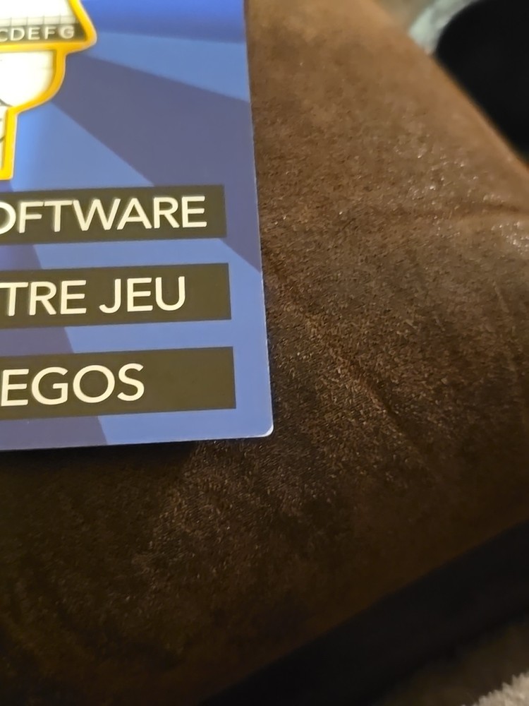 NINTENDO DS BRAIN AGE 2 ORIGINAL REGISTRATION CARD