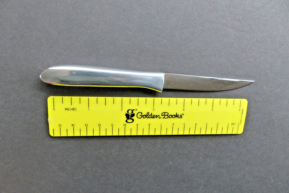 BARTEAUX Paring Knife NOS pixie bird & trout
