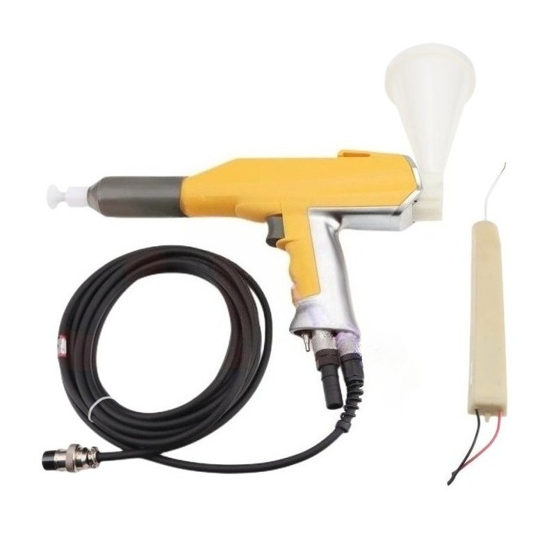 (incl. cascade，nozzle，cup，cable) Easy Operate Powder Coating Spray Gun