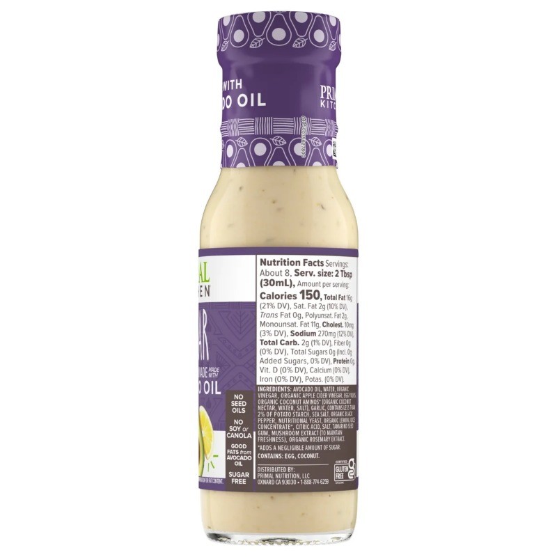 Primal Kitchen Caesar Dressing & Marinade 8 fl oz