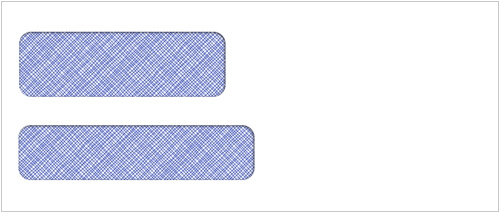 500 Self Seal Double Window Envelope | Item #CE17S
