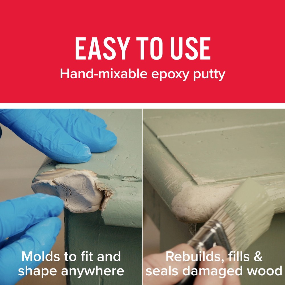 1 oz KwikWood Epoxy Putty Tan
