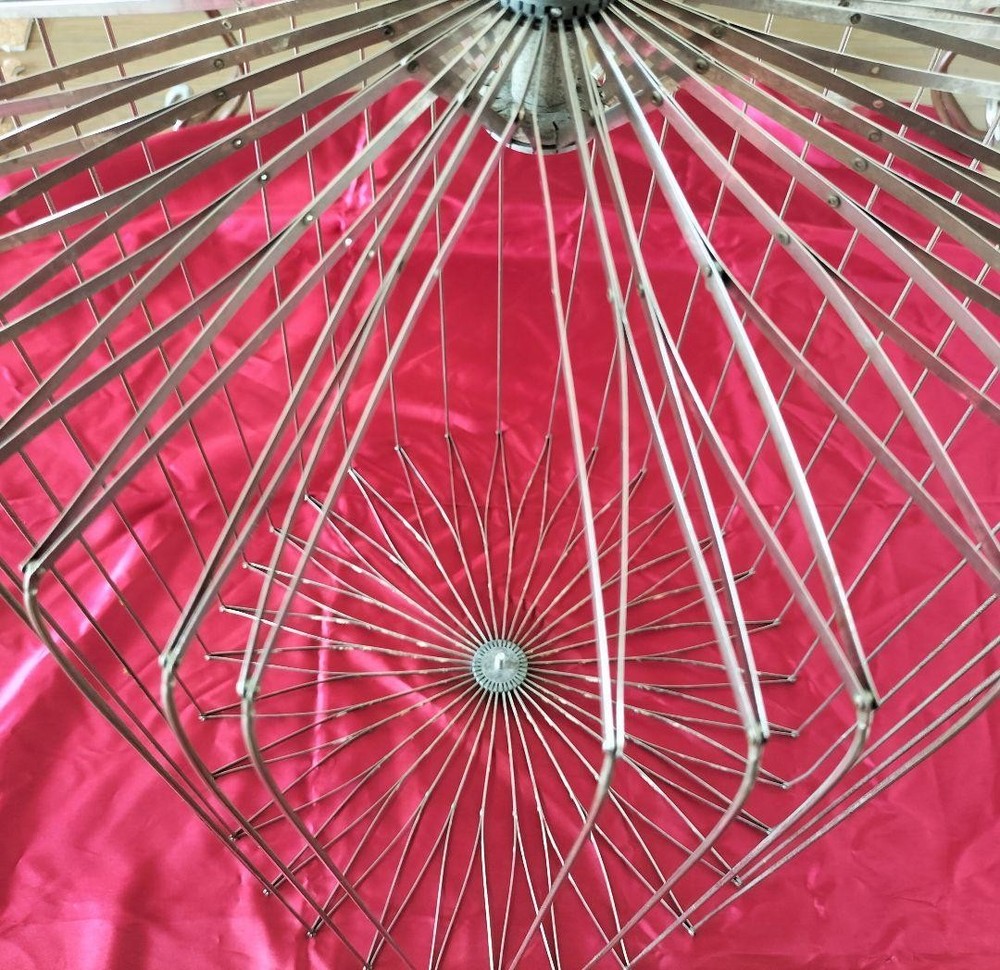 magic tricks C474 Appearing Birdcage Folding Birdcage Table Magic Magic Show