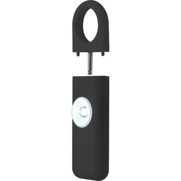 Personal Panic Alarm 130dB and Strobe Light BLUE)