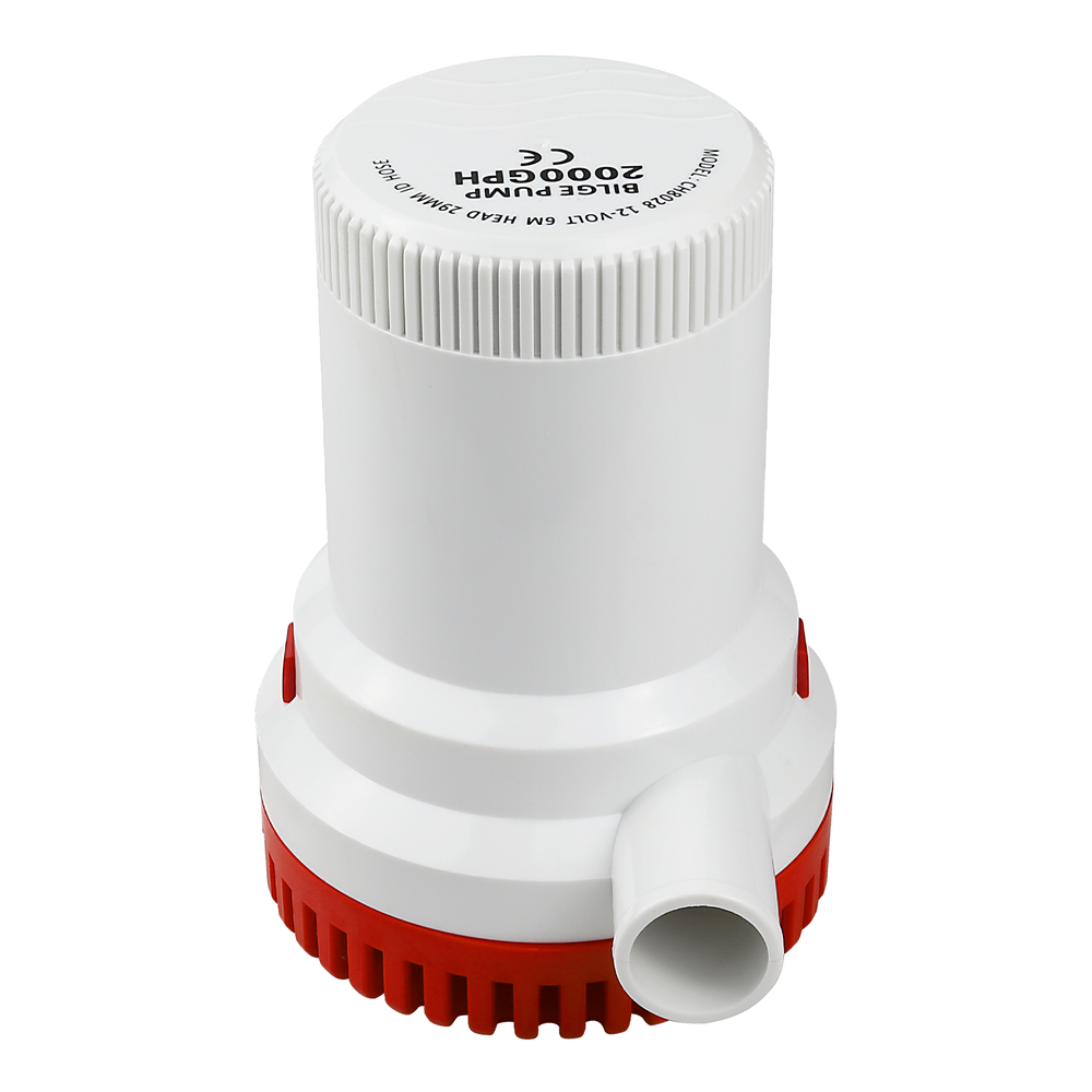 2000GPH New Bilge Boat Marine Water Pump 12V Submersible Plumbing Electric Pumps