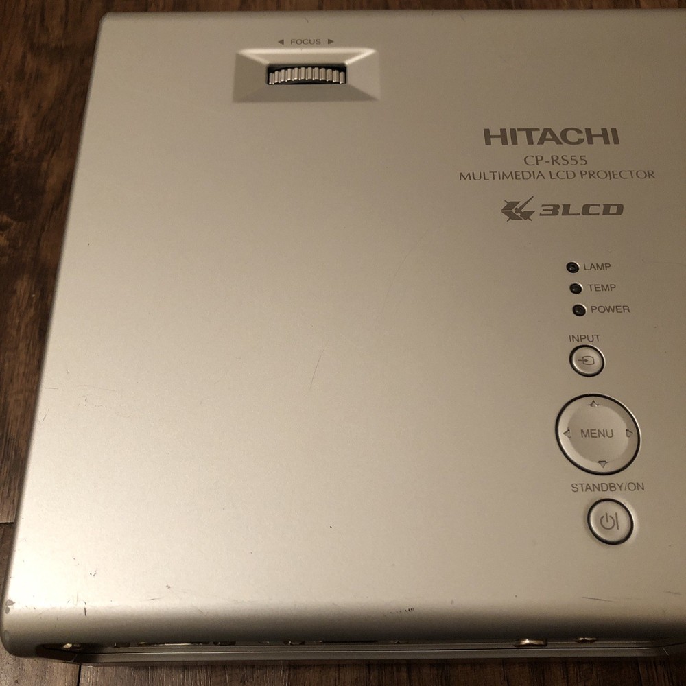 Hitachi Projector Performa CP-RS55 Multimedia LCD Silver