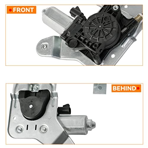 Rear Left Driver Side Power Window Regulator with Motor Rear Left (Driver) Side