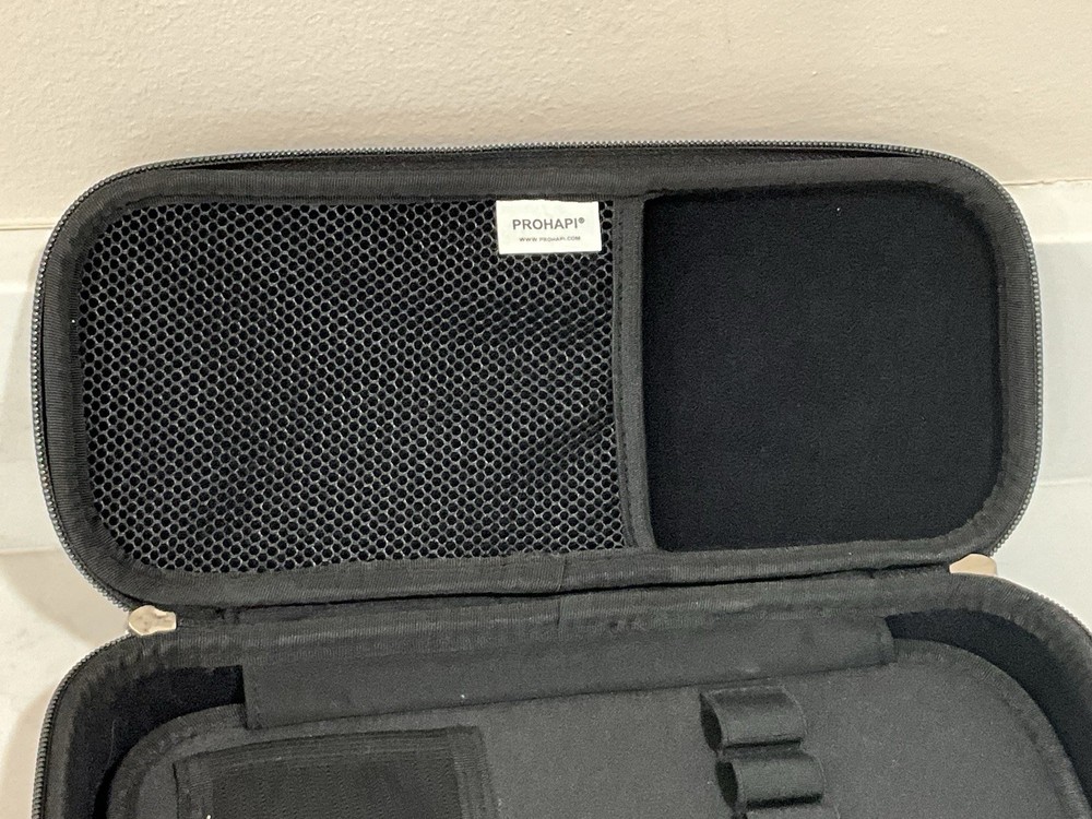 Lightweight Hard Shell Stethoscope Case Black, Prohapi Case Only
