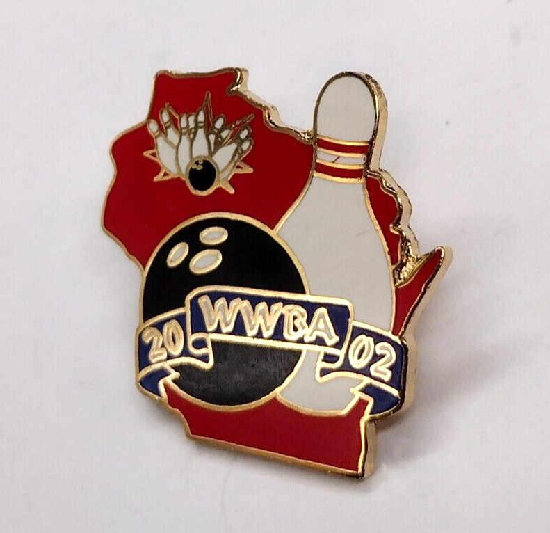 2002 WWBA Bowling Lapel Pin