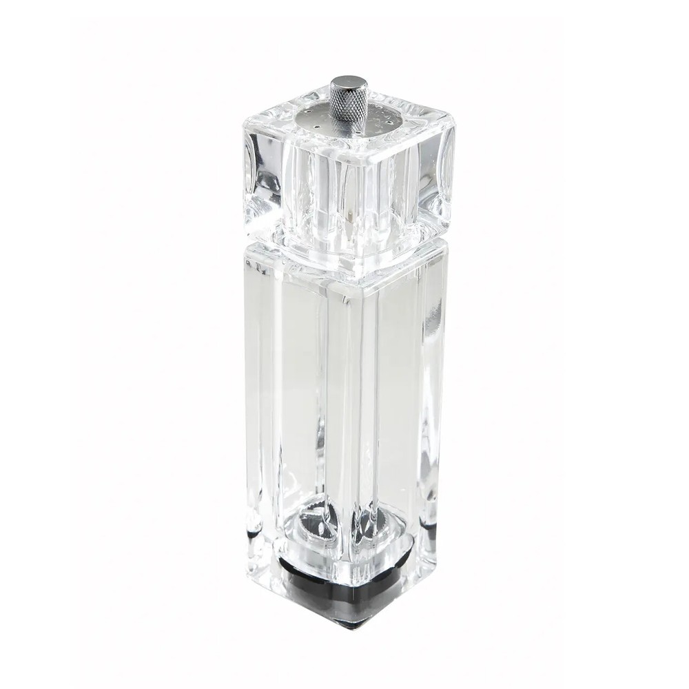 Winco WPMP-6 6" Clear Acrylic Salt & Pepper Mill