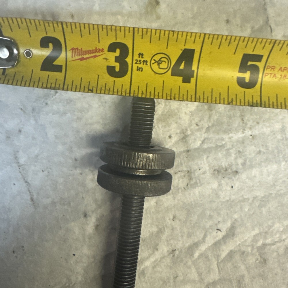 Penncraft 4300 Radial Drill Press Depth Stop Rod With Nuts