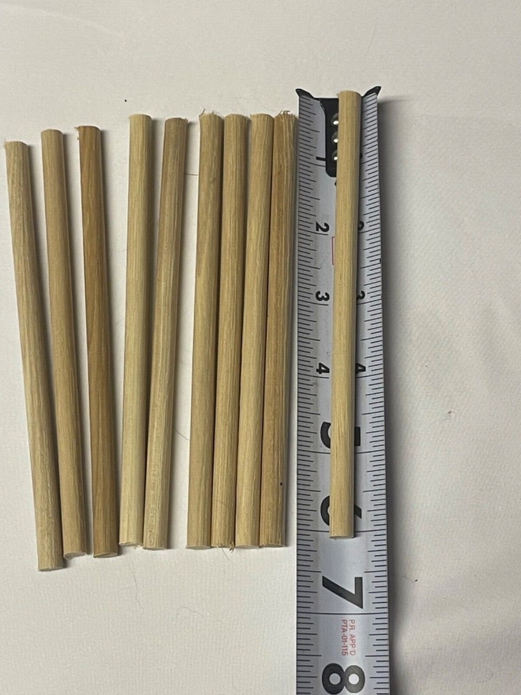 5/16” Hickory Striker Rods/Dowels 10 Pack