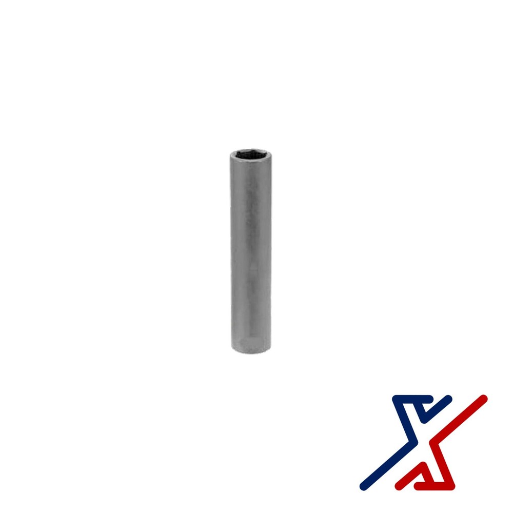 7 mm. x 1/4" Drive,  6 Point Deep Impact Socket, Spindle Axle Nut by X1 Tools