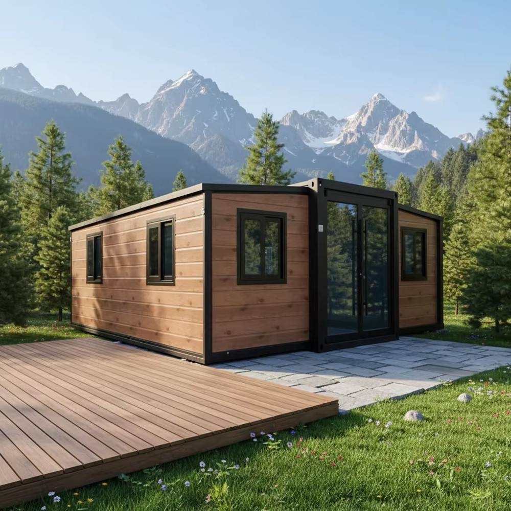 Luxury Double-Wing Container Home 20ft 2 bedroom 1 bath