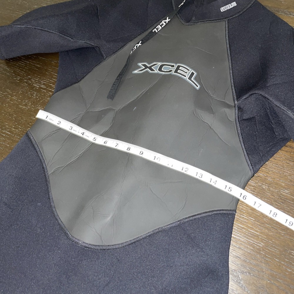 Excel Axis Short Sleeve Back Zip Spring Wetsuit Icon 2.0 Black Size 2XL MINT