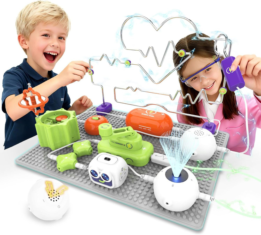 Science Kits for Kids | STEM Toys for Kid, Electronics Exploration Kit,