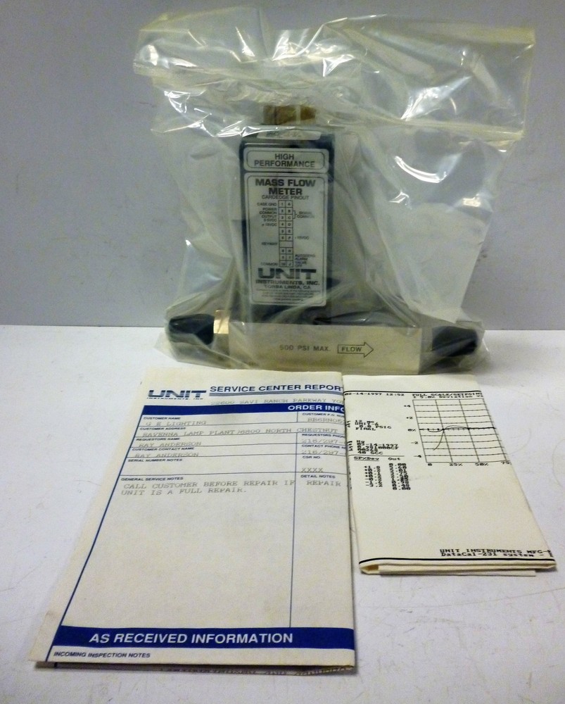 Unit Instruments UFM-2100 Mass Flow Meter