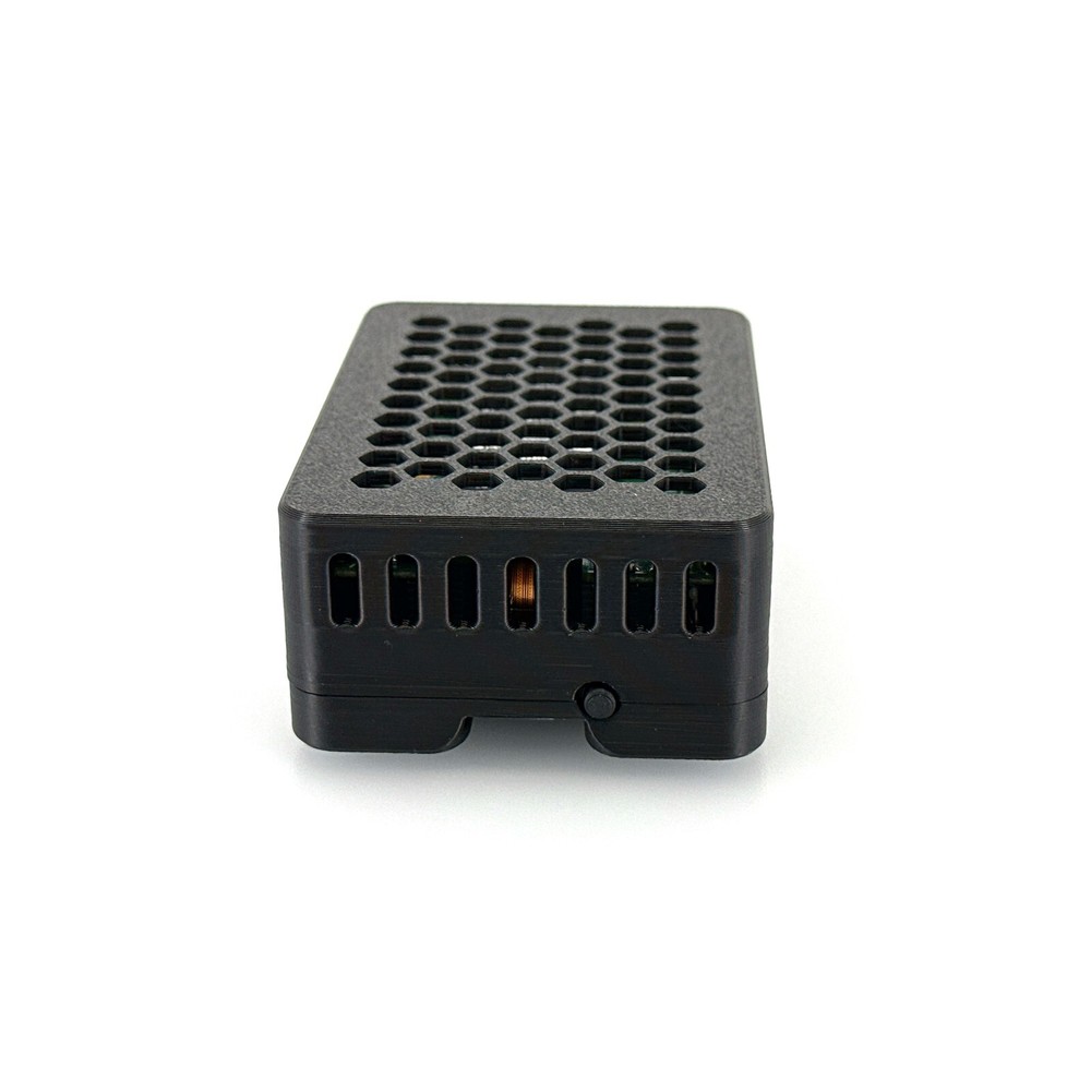Raspberry Pi 5 Case for Official Raspberry Pi M.2 Hat+, Custom 3D-Printed