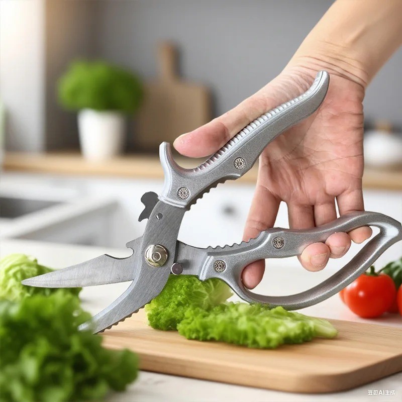 Heavy Duty Kitchen Scissors, Poultry Shears (for Meat,Chicken, Bone,Turkey,Fish)